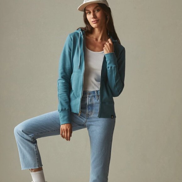 American Giant Full Zip Fleece Greatest Hoodie Jacket - Picture 1 of 10